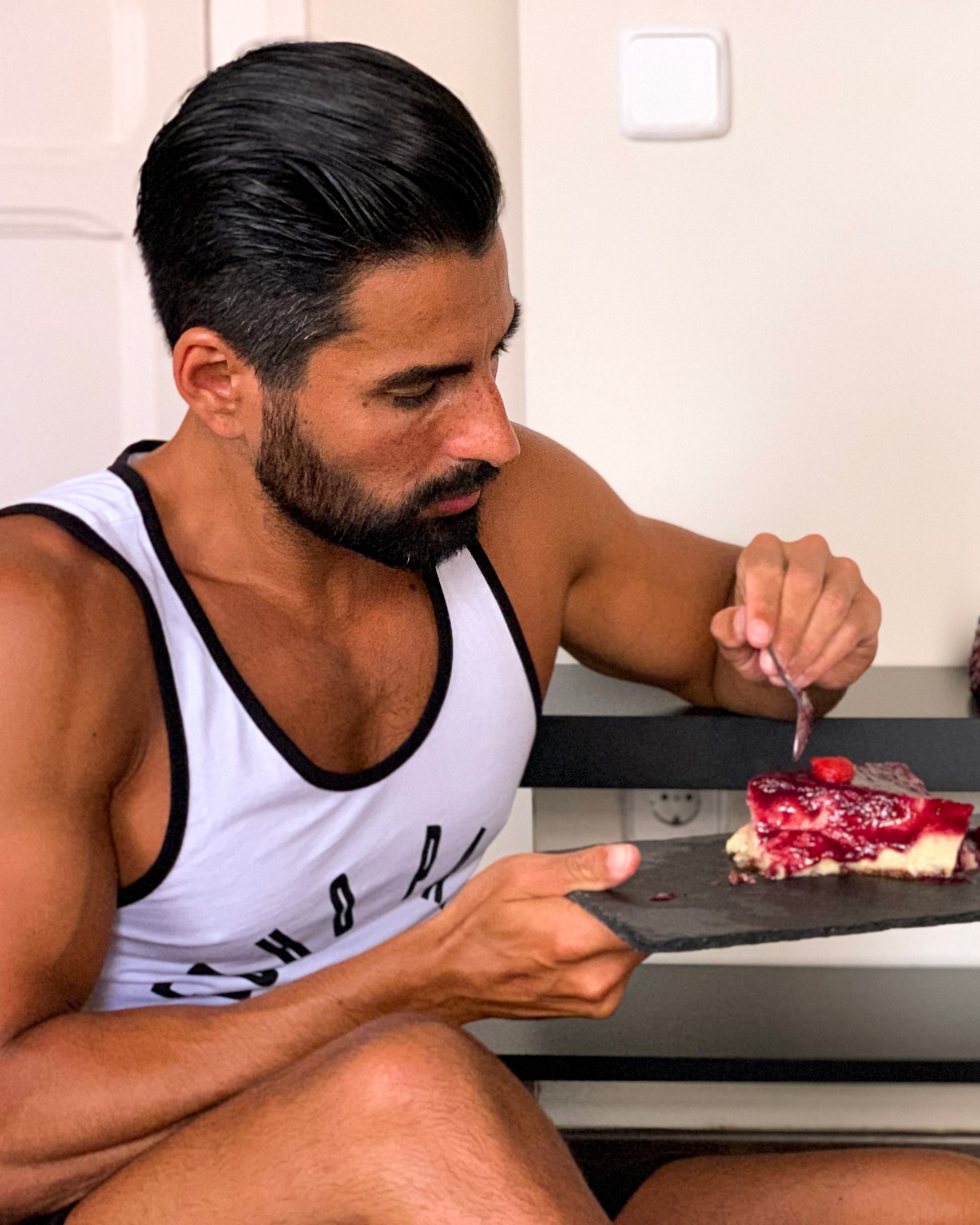 David Ollero, dietista y fundador de McVeggieFit